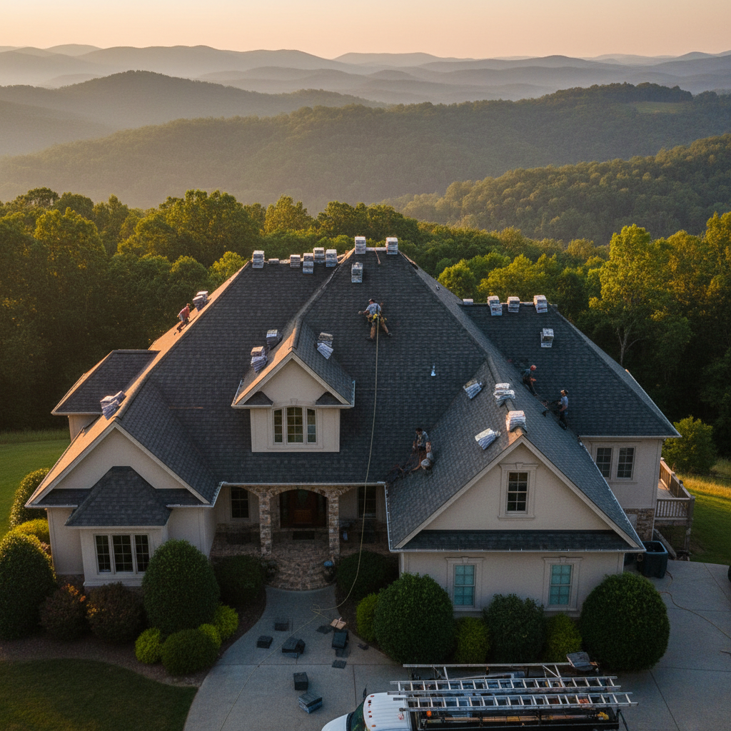 Professional roofing in East Tennessee